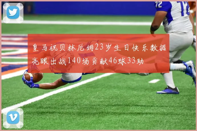 皇马祝贝林厄姆23岁生日快乐数据亮眼出战140场贡献46球33助